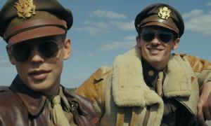 Austin Butler and Callum Turner in Masters of the Air.