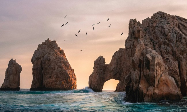 Ocean scene in Cabo San Lucas