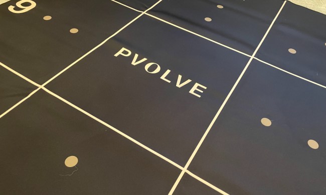 Pvolve workout mat.